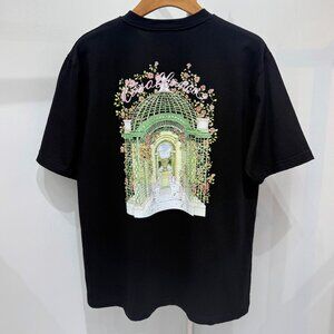 Casablanca Black Floral - Garden Graphic T-Shirt